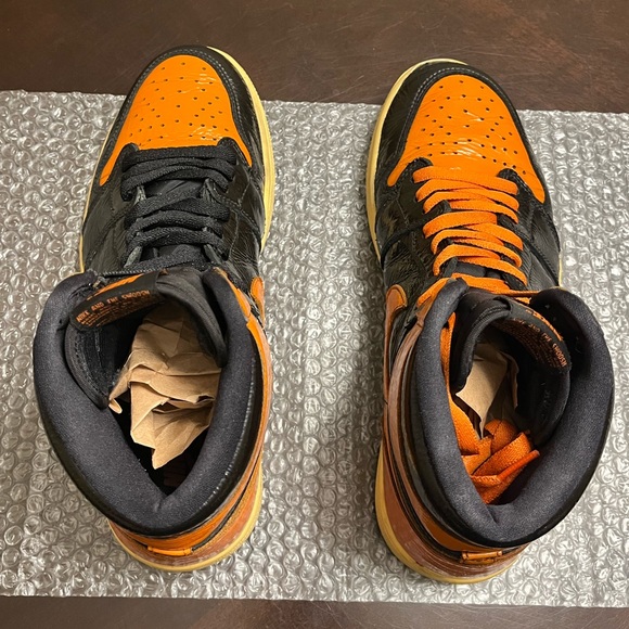 Nike Air Jordan 1 High Retro OG Shattered Backboard Sneaker Shoes Size US 11 - Picture 13 of 14